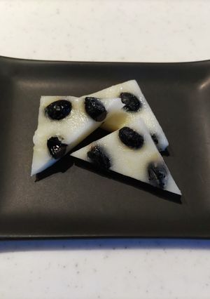 黒豆しぼりで米粉みるく水無月-レシピのメイン写真