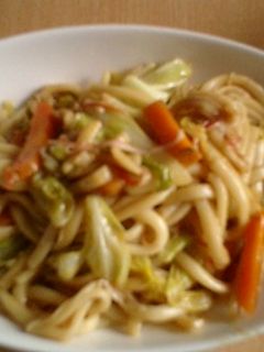 オイスターソース焼うどん-レシピのメイン写真