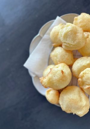 簡単4工程＊カリふわ♪ひと口豆腐ドーナツ-レシピのメイン写真