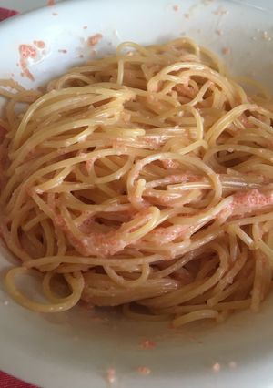 シンプルに作る！濃厚明太パスタ-レシピのメイン写真