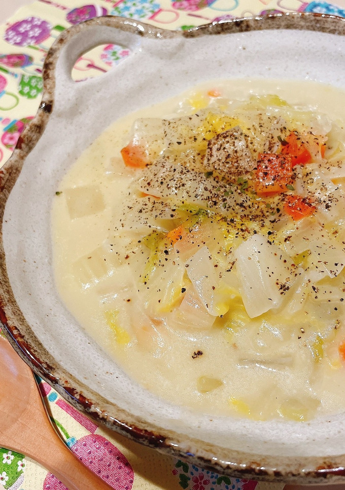 とろとろで美味しい♡白菜のクリーム煮-レシピのメイン写真