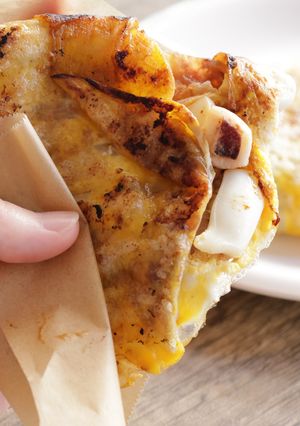 ライスペーパーいか焼きレシピ-レシピのメイン写真