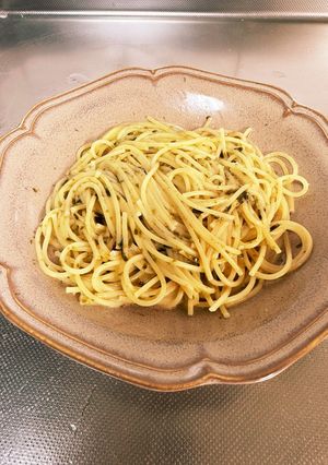 市販のたらこソースでとろーりたらこスパ-レシピのメイン写真