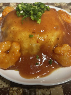 海老チリ天津飯-レシピのメイン写真