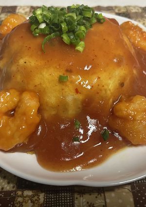 海老チリ天津飯-レシピのメイン写真