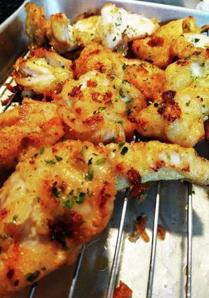 鶏むね肉のさくっと天ぷら　米粉活用☆-レシピのメイン写真