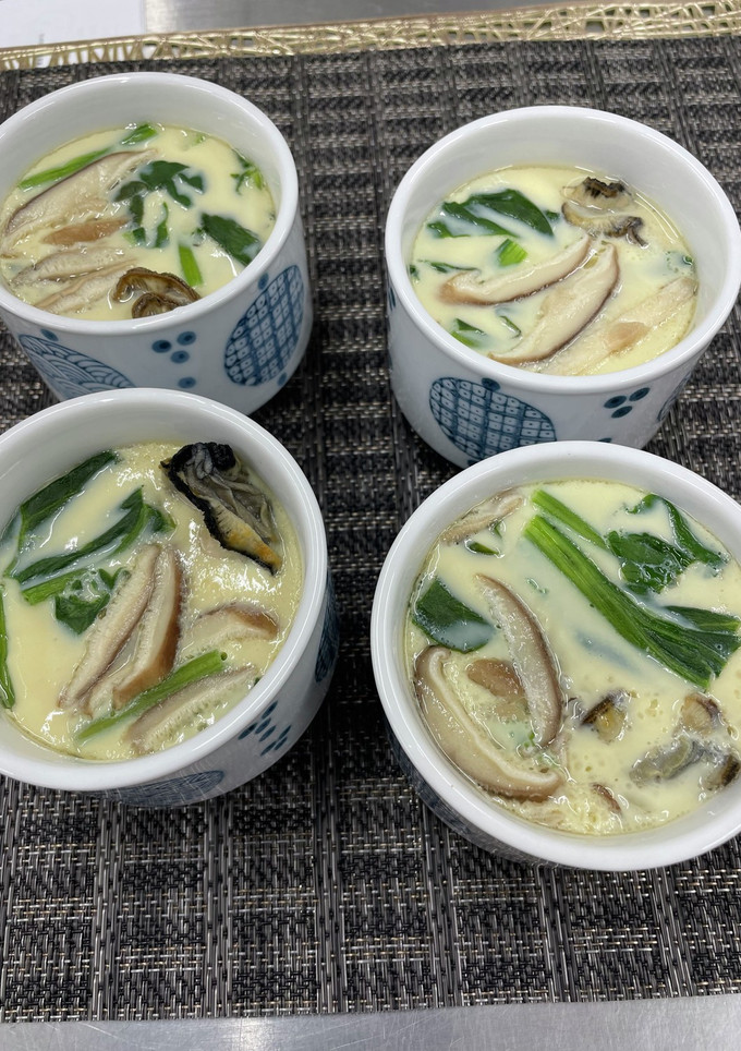 かんたん！贅沢牡蠣の茶碗蒸し-レシピのメイン写真