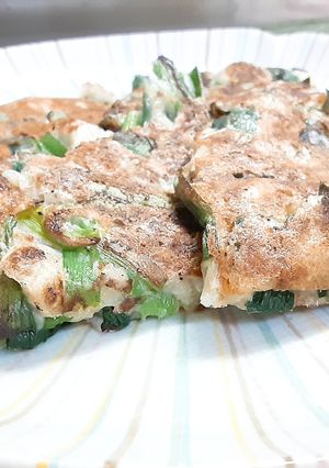 小海老香る米粉のにらせんべい-レシピのメイン写真