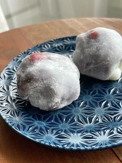 米粉の塩苺大福-レシピのメイン写真