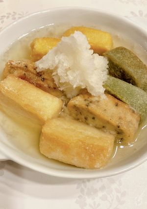 簡単!米粉をまぶした生麩の天ぷら-レシピのメイン写真