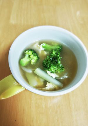 ブロッコリーの中華スープ-レシピのメイン写真