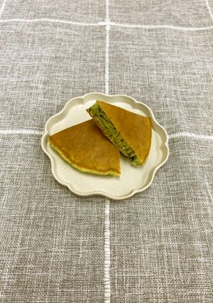 【食べやすい工夫】ほうれんそうパンケーキ-レシピのメイン写真