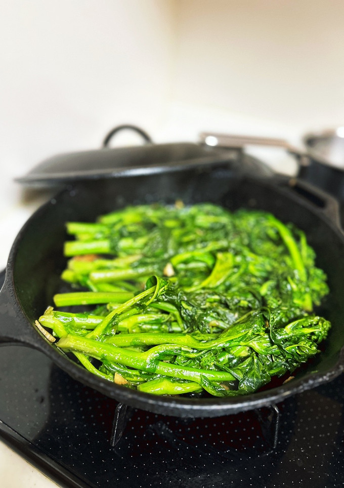 菜の花の炒め物【簡単で美味しい】-レシピのメイン写真