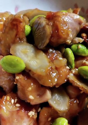 米粉でチキンチキンごぼう✿-レシピのメイン写真