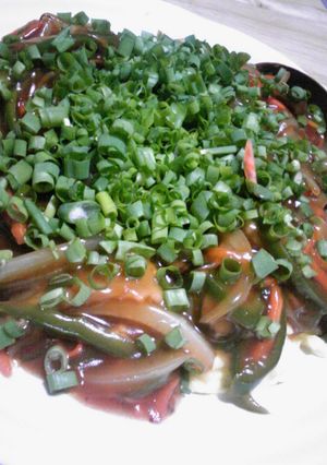 ふわふわ卵の甘酢野菜あんかけ。-レシピのメイン写真
