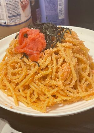 バター無し！和風たらこパスタ！-レシピのメイン写真