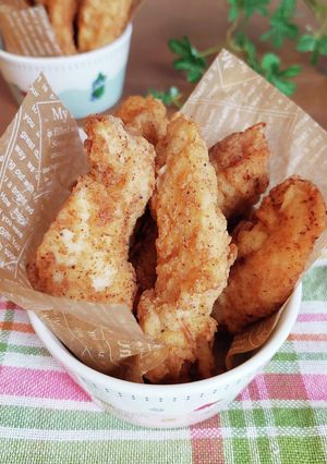 米粉deスティックフライドチキン-レシピのメイン写真
