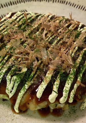 米粉で簡単！お店の味☆ふわふわお好み焼き-レシピのメイン写真