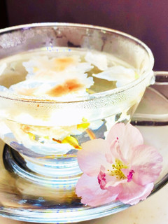 ウィスキーの桜茶割り♪-レシピのメイン写真
