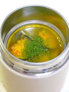 なすとウインナーのカレー春雨スープ-レシピのメイン写真