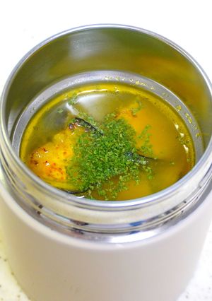 なすとウインナーのカレー春雨スープ-レシピのメイン写真