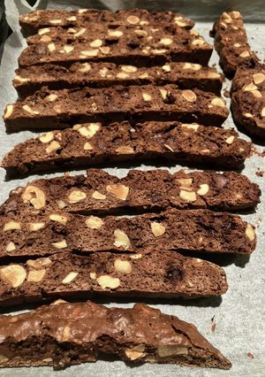 米粉活用チョコナッツビスコッティ-レシピのメイン写真