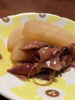 簡単 ほたるいかと大根煮-レシピのメイン写真
