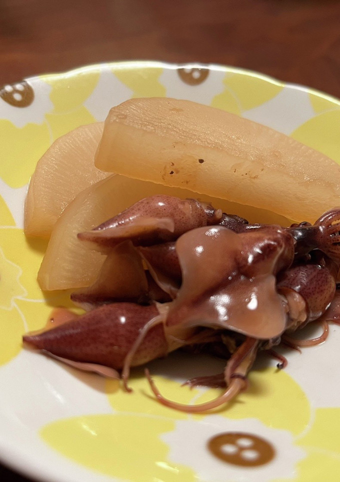 簡単　ほたるいかと大根煮-レシピのメイン写真