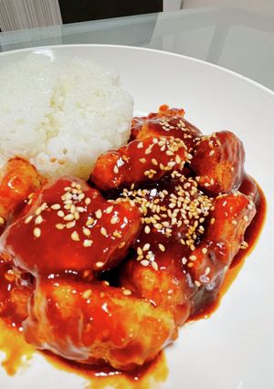 ヤンニョムチキン-レシピのメイン写真