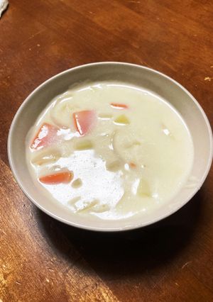 5分で完成米粉のクリームシチュー-レシピのメイン写真