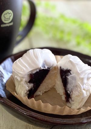 生クリームあんこ米粉カップケーキ-レシピのメイン写真