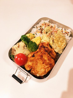 社会人息子弁当 23/4/1-レシピのメイン写真