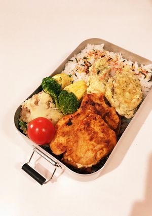 社会人息子弁当　23/4/1-レシピのメイン写真