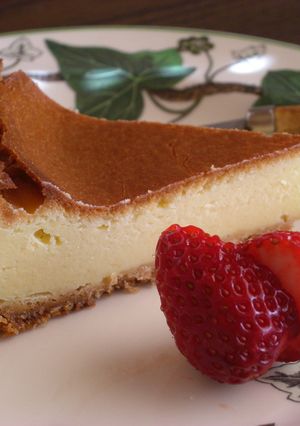 ♪お手軽で美味し～いチーズケーキ♪-レシピのメイン写真