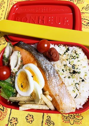 4/1 よっちゃん鮭弁-レシピのメイン写真
