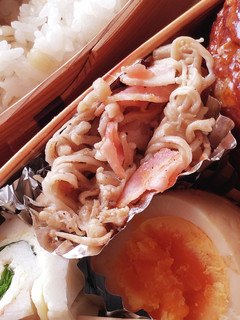 お弁当★ベーコンとえのきバター梅肉風味-レシピのメイン写真