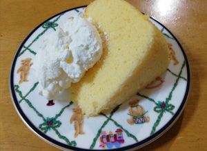 米粉活用 炊飯器でシフォンケーキ-レシピのメイン写真