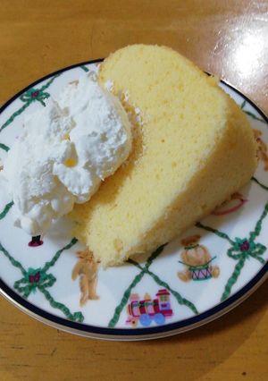 米粉活用 炊飯器でシフォンケーキ-レシピのメイン写真