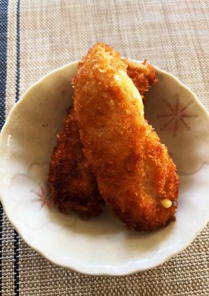 マヨネーズで作る　ササミのチーズフライ-レシピのメイン写真