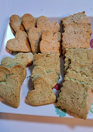 米粉活用☆緑茶&ゴマのザクザククッキー-レシピのメイン写真