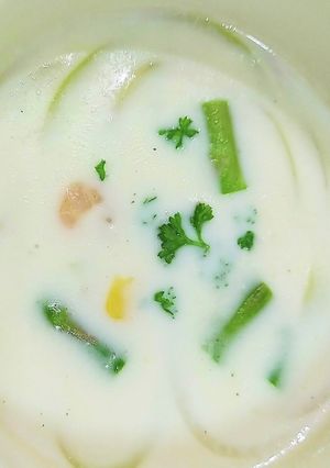 ゴロゴロ野菜のミルクスープ-レシピのメイン写真