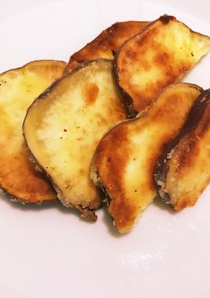 少量の油と米粉で！さつまいも天ぷら風-レシピのメイン写真