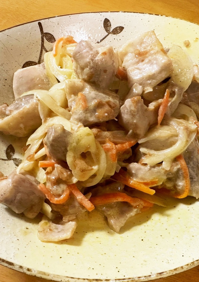 鶏の梅マヨ炒め-レシピのメイン写真