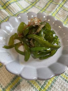 レンジで簡単!ピーマンの佃煮-レシピのメイン写真