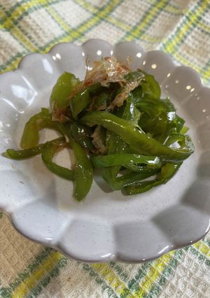 レンジで簡単！ピーマンの佃煮-レシピのメイン写真