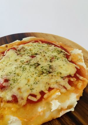米粉で発酵いらず〜米粉もっちりピザ〜-レシピのメイン写真