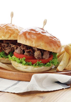 きび酢風味の牛肉バーガー-レシピのメイン写真