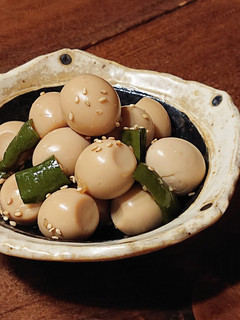 おうち韓国★うずら卵とピーマンの醤油煮-レシピのメイン写真