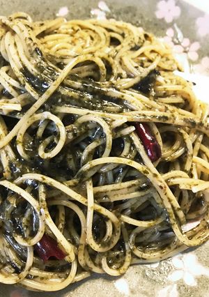 ぺぺのり玉チーノ　たまごかけパスタTKP-レシピのメイン写真