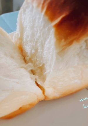 ボウルの中で簡単！捏ねないミニ食パン♪-レシピのメイン写真